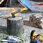 Ergonomic 14-Inch Camping Hatchet with Sheath