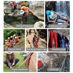 32ft Orange Climbing Rope for Emergencies