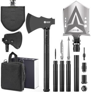 Sahara Sailor Survival Axe and Folding Shovel Set