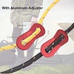 Ultralight 8-Pack Tent Guy Lines with Adjusters