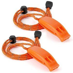Super Loud Floating Emergency Whistle with Lanyard