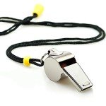 Stainless Steel Whistle Set for Coaches & Referees