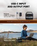 Anker 521 Portable Power Station - 256Wh Solar Generator