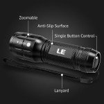 LED Flashlights for Emergencies and Outdoor Use - 2 Pack