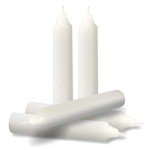 24-Pack Unscented Emergency Candles for Kits