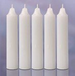24-Pack Unscented Emergency Candles for Kits
