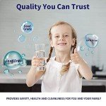 2-Pack Black Water Filters for Emergency Preparedness