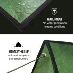 Green Emergency Survival Blanket and Tube Tent Set
