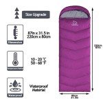 Versatile 4-Season Camping Sleeping Bag for All Ages