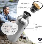 Stainless Steel 32 oz Water Bottle for Travel