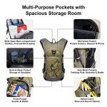 Hydration Backpack 18L with 2L Water Bladder