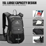 Hydration Backpack with 3L Bladder for Outdoors