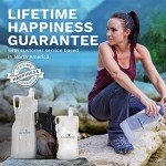 Survivor Filter 1L Collapsible Water Bottles - 2 Pack