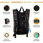 Hydration Backpack with 2L Bladder for All