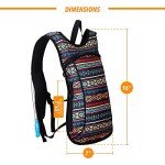 Hydration Backpack with 2L Bladder for All