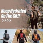Hydration Backpack with 3L Bladder for Outdoors