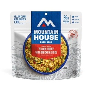 Yellow Curry with Chicken & Rice - Freeze Dried Meal