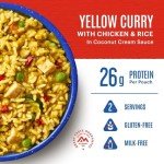 Yellow Curry with Chicken & Rice - Freeze Dried Meal