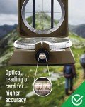 Survival Compass with Lanyard and Pouch - Waterproof