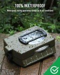 Survival Compass with Lanyard and Pouch - Waterproof