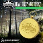 Glow-in-the-Dark Military Survival Compass
