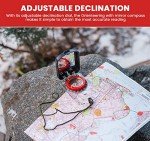 Emergency Survival Compass for Hiking and Camping