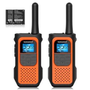 Long Range Walkie Talkies with NOAA Alerts - 2 Pack