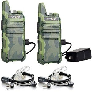 Retevis RT22 Rechargeable Walkie Talkies for Outdoors