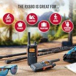 Cobra RX680 Waterproof Walkie Talkies Set - 2 Pack