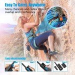 Long Range Walkie Talkies with NOAA Alerts - 2 Pack