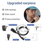 Baofeng Long-Range Walkie Talkies with Earpiece