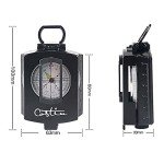 Military-Grade Waterproof Compass for Outdoor Adventures