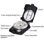 Military-Grade Waterproof Compass for Outdoor Adventures