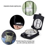 Military-Grade Waterproof Compass for Outdoor Adventures