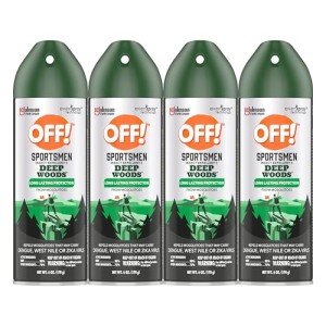 Deep Woods Insect Repellent Spray - 4 Pack