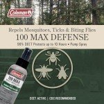 Coleman 100% MAX DEET Insect Repellent Spray 4oz