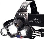 DanForce Rechargeable LED Headlamp - Ultra Bright 1080 Lumen