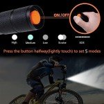 2 Pack Waterproof Tactical Flashlights - 3000 Lumens