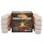 Eco-Friendly Firestarter Cups - 24 Count Pack