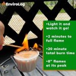 Eco-Friendly Firestarter Cups - 24 Count Pack