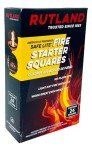 Rutland Safe Lite Fire Starter Squares - 24 Count