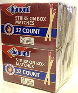 Greenlight Diamond Strike On Box Matches - 32 Count
