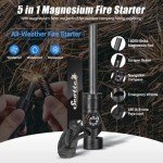 Windproof Arc Lighter with LED Flashlight Combo