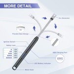 Rechargeable Windproof Electric Lighter with Flexible Neck