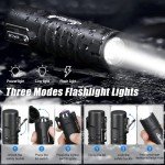 Windproof Arc Lighter with LED Flashlight Combo