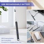 Rechargeable Windproof Electric Lighter with Flexible Neck