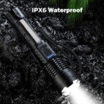 High Lumens Rechargeable Flashlight 2-Pack