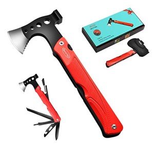 RoverTac 14-in-1 Camping Multitool Axe Kit