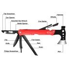 RoverTac 14-in-1 Camping Multitool Axe Kit