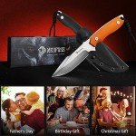 NedFoss Survival Knife with Fire Starter & Sheath